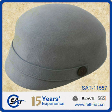 Wool peak cap wholesale from factory