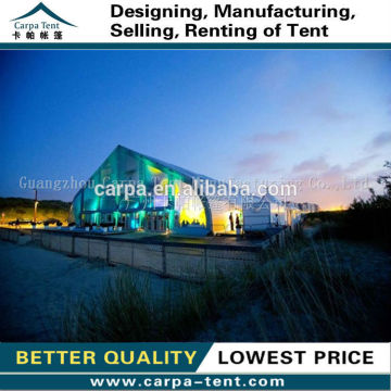 Customized Sizes White Curved Tent,White Outdoor party tent