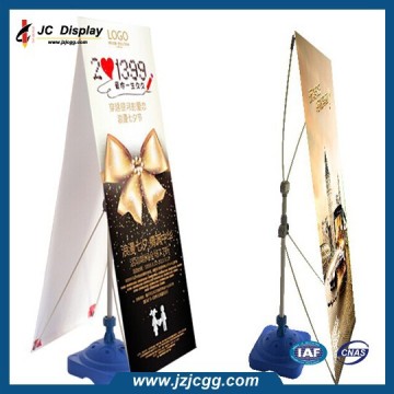 60*160-80*180cm Adjustable Double Sided Water Base X Banner Didplay without graphic