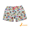 Lindos pantalones cortos de tablero de la playa para niños de verano de verano