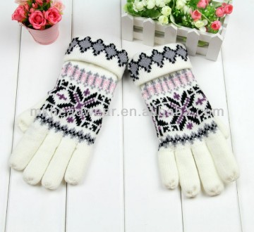 Women's Fashion Wholesale Cheap Knitted Winter Gloves