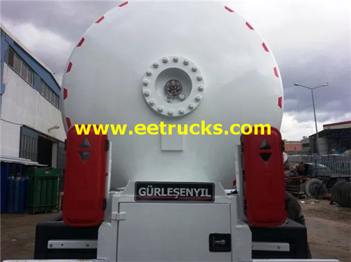 Lita 45000 18ton Wingi LPG Trailers nusu-trailers