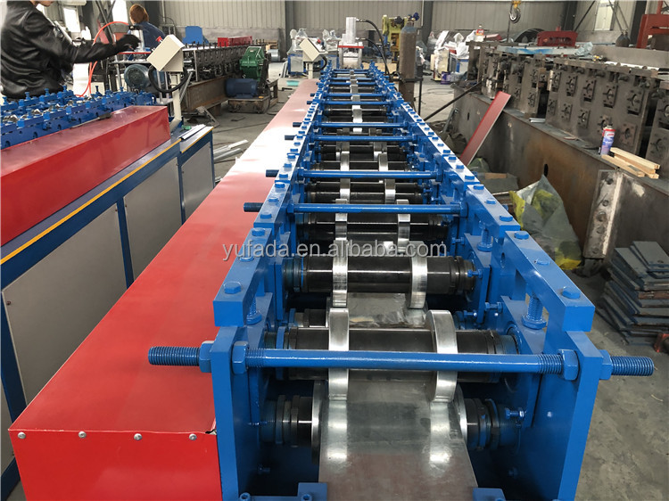 80mm 100mm Shutter door side guide rail roll forming machine