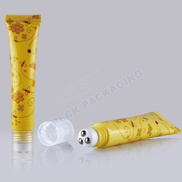 plastic steel male massage tube with three metal ball