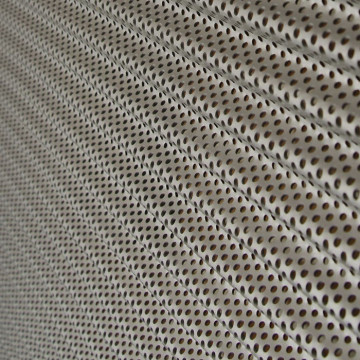 Perforated Al or Cu Corrugated Roof Panels