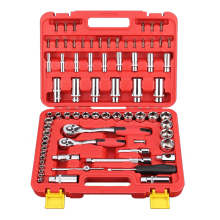 75 Pcs Mechanic Tool Box: General Tools and Equipment for Car Repair Workshop