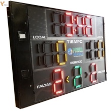 LED Digital Electronic Basketball Scoreboard and Clock Display