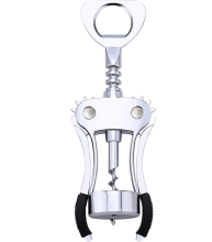 Custom Kitchenware Multi Functional Wing Corkscrew - Red Wine Opener Zinc Alloy