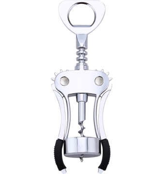Custom Kitchenware Multi Functional Wing Corkscrew - Red Wine Opener Zinc Alloy