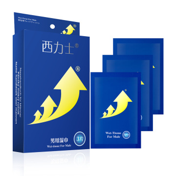 Men's wipes for external use