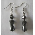 Hematite Earring