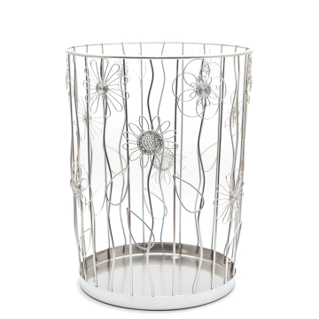 Waste paper basket and trash can