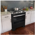 Floor Gas Cooker Black Oven