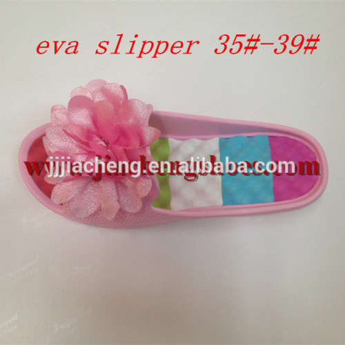 Wholesale candy color pvc plastic flower melissa jelly beach flip flop women slipper