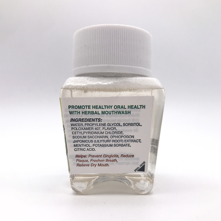 Lilyturf root coconut flavor coconut mouthwash liquid mouth wash eco