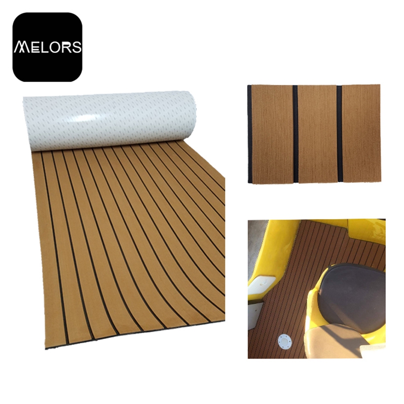 Teak -Decking -Faux -Teakfloorböden