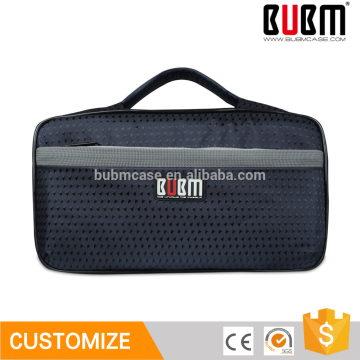 BUBM high capacity durable nylon cool blue cd case with car cd holder