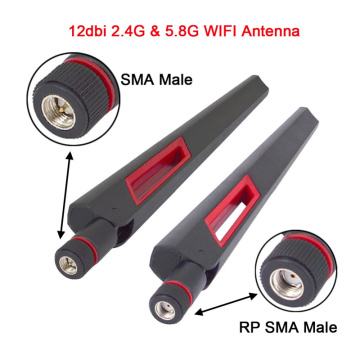 Extended range directional lte wifi router antennas