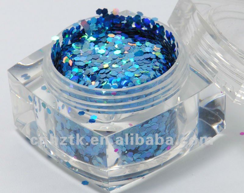 Glitter powder for Children toys,Christmas handicraft , cosmetics screen printing . decorative materials , furniture paint,etc .