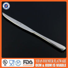 Thick handle stainless steel steak knife