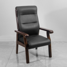 High-Quality Traditional Solid Wood Conference Chair for Offices