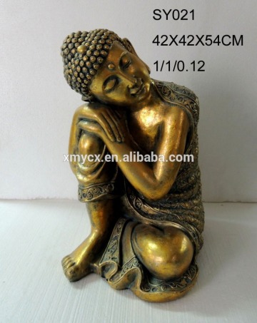 Wholesale gold plated buddha statue