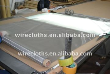 stainless steel screening print cloth