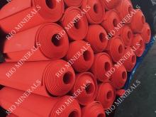 Red Liquid Rubber Sheet for Industry (9.25mX1.23mX8.0mm)