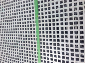 plastic grating panel with various colors