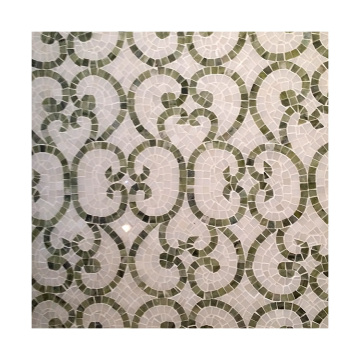 Custom Size Natural Kitchen Back Splash Lantern Mosaic Tile