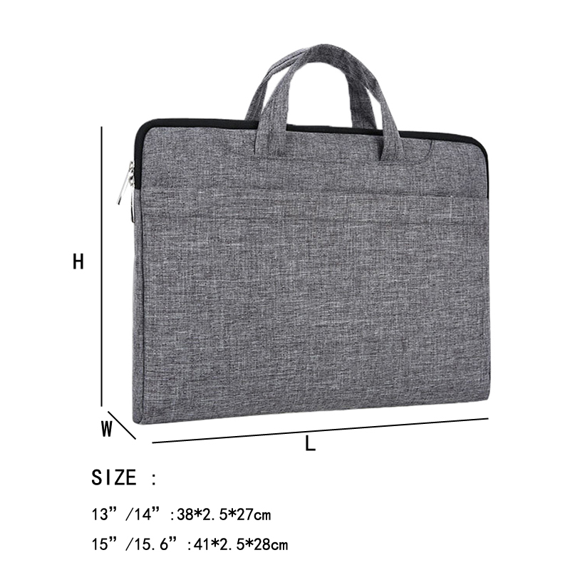 light weight and thin laptop bag polyester portable notebook computer bag