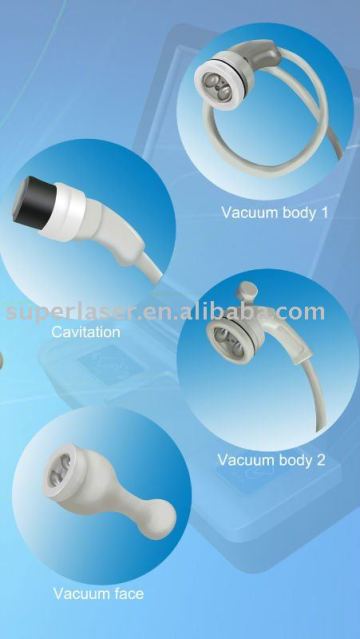 vacuum handpieces, RF handpieces of vacuum beauty machine