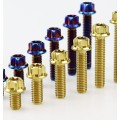 wheel hub titanium lug nut titanium alloy fasteners