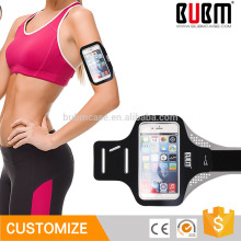BUBM waterproof glow material cell phone arm bag mobile phone arm band