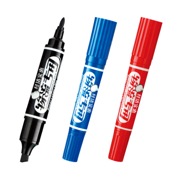 Hot Sale Unique Design Logistics Maker Pens G-0918 Double Tips Oil Permanent Marker