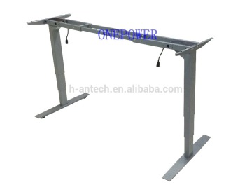 Height Adjustable Table Frame with 2 lifting column