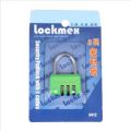 Three yards combination lock