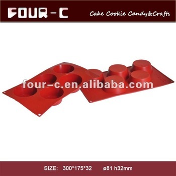 Silicone muffin mould