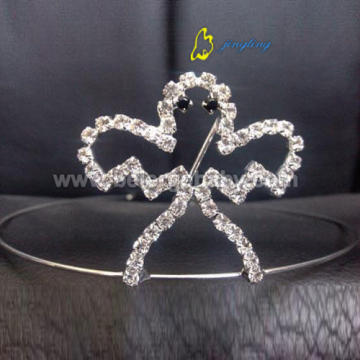 tiara personalizada de fantasmas de Navidad para la corona del desfile