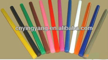 colored hot melt glue sticks