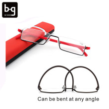 Super September TR90 Presbyopic Glasses with Metal Frames and Cases