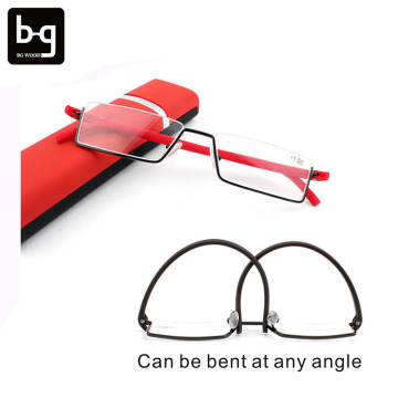 Super September TR90 Presbyopic Glasses with Metal Frames and Cases