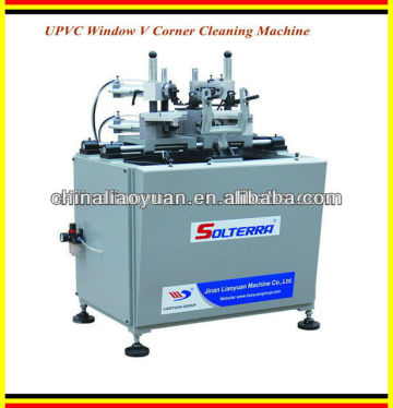 PVC WINDOWS MACHINE V CORNER CLEANING MACHINE