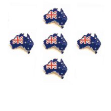 Custom Metal Australia Country Flag Lapel Pin