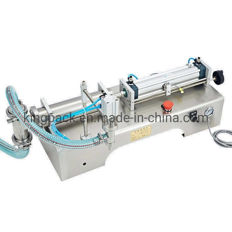 Semi Automatic Single Head Liquid Filling Machine for Juice/Milk/Water