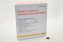 Rifampicin + Isoniazid + Ethambutol Medical Tablet Anti - t