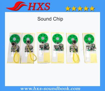 Pre-recorded Music Greeting Card Sound Chip or Sound Module