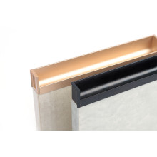 Aluminum Recessed Cabinet Pulls: Eye-Catching Kitchen Drawer Handles