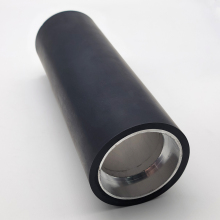 Customized high quality Industrial Pu Rubber conveyor Roller black polyurethane printing rollers