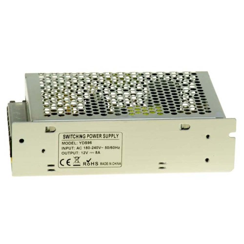 Dimmable LED Power Supply 12V 8A for CCTV